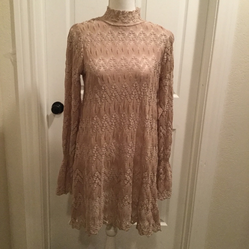 Free People Classic Look Lace Dress Size XS